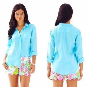 Lilly Pulitzer Anna Maria Button Down Shirt